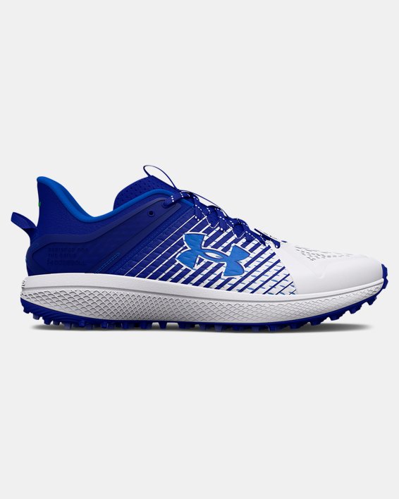 Men's UA Yard Turf Baseball Shoes, Blue, pdpMainDesktop image number 0
